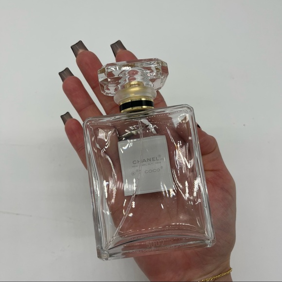 Coco Chanel Paris eau de Parfum empty bottle gold black chanel decor - Picture 2 of 2